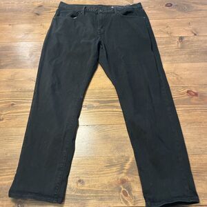 Mens Roark Jeans Black Size 38x32 HWY 133 Denim Standard Slim Fit Cotton Blend‎